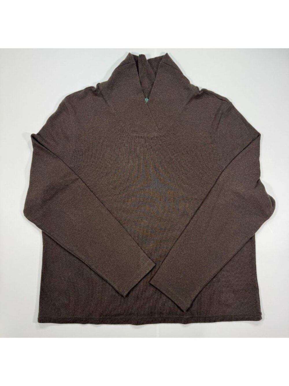 Lauren Ralph Lauren Sweater Womens 2X Brown Cotton Preppy Holiday Winter Cozy